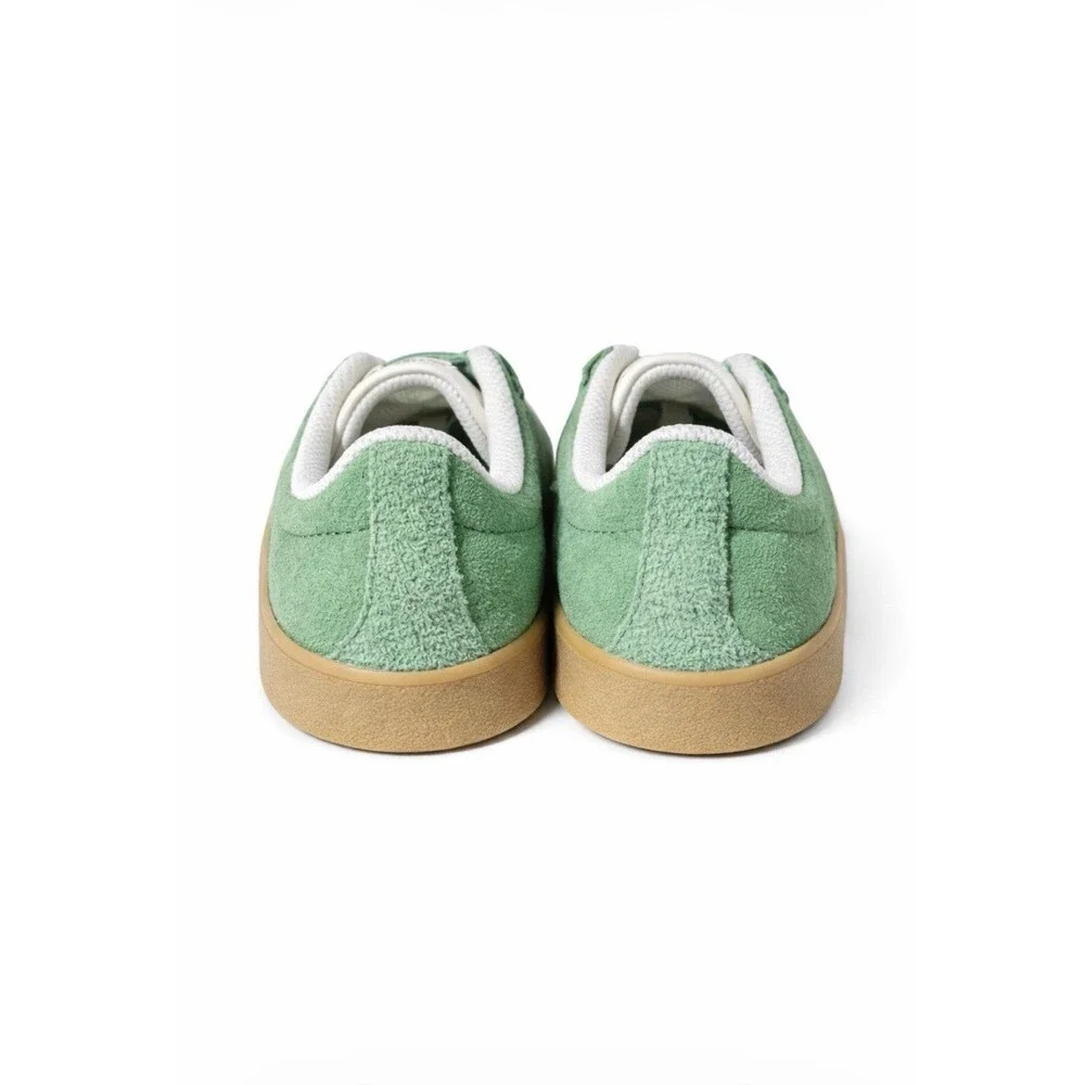 adidas VL Court 2.0 Green Suede Men's Sneakers US Size 10 Casual Lightweight